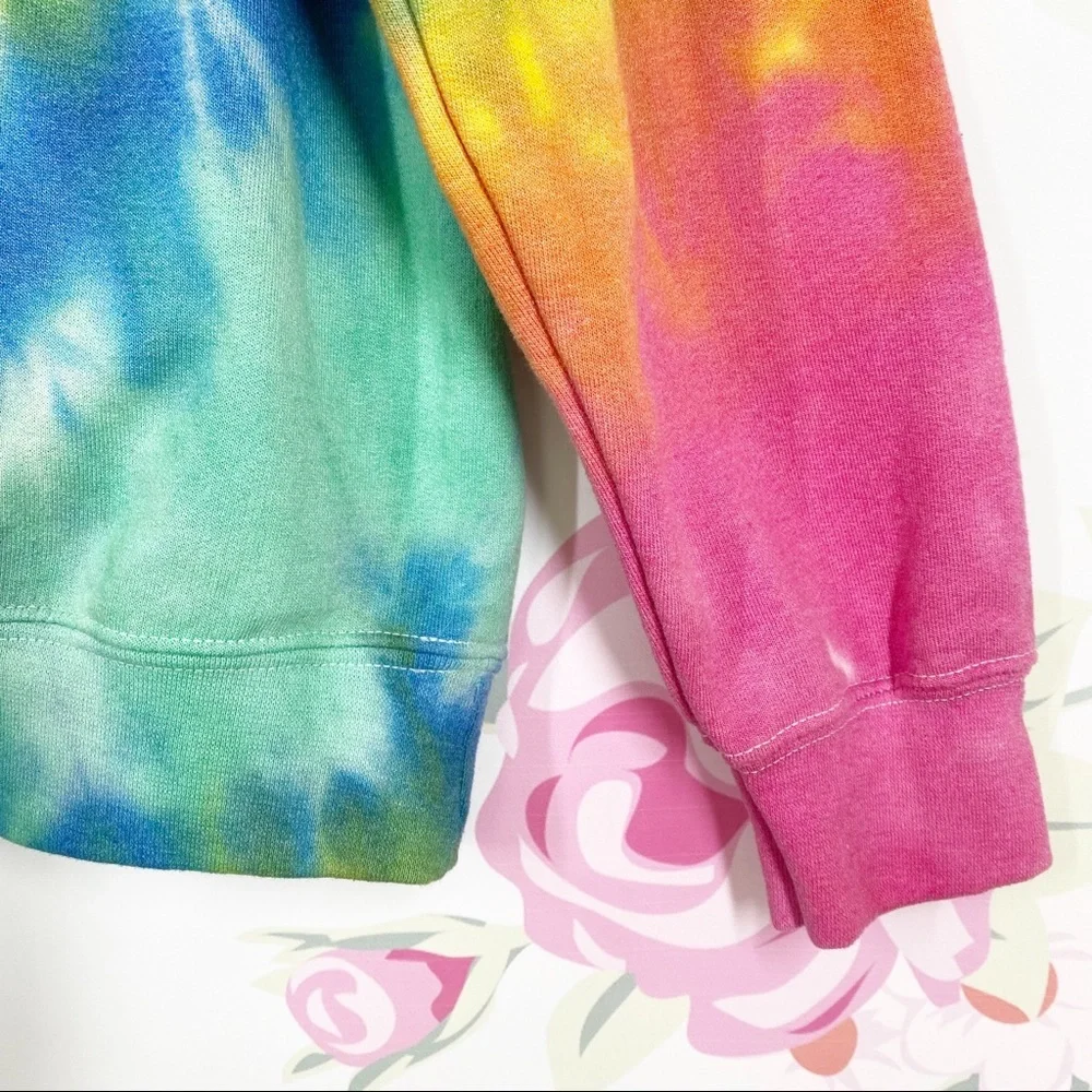 Nickelodeon Rugrats Tie Dye Graphic Oversized Crewneck Sweatshirt M - Picture 5 of 13